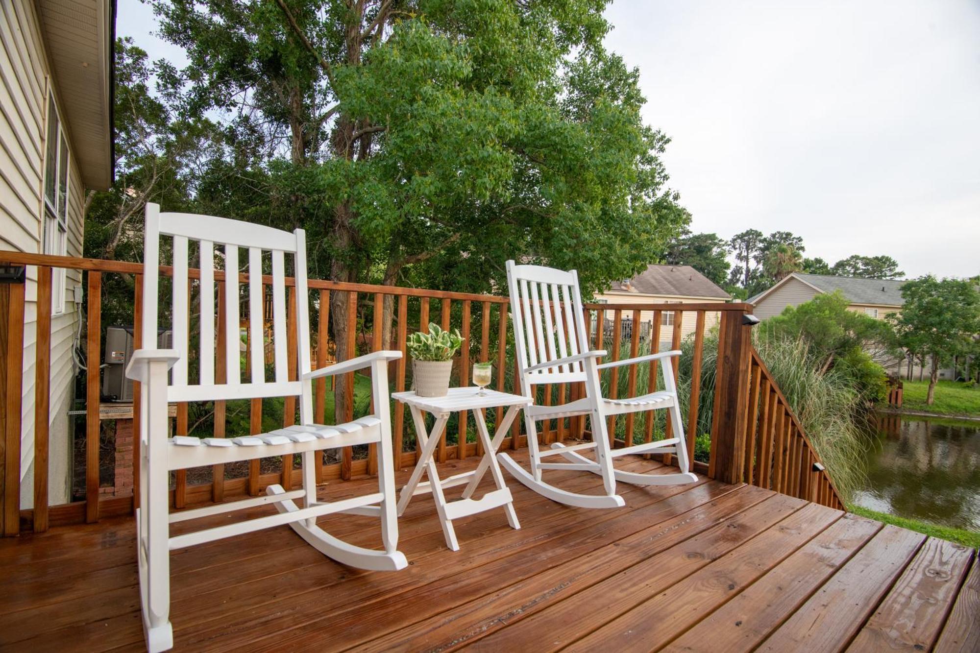 Savannah Lakefront Retreat Near Tybee Beach With King Bed And Free Parking Exteriér fotografie