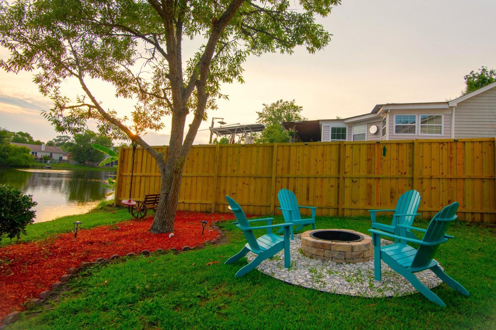 Savannah Lakefront Retreat Near Tybee Beach With King Bed And Free Parking Exteriér fotografie